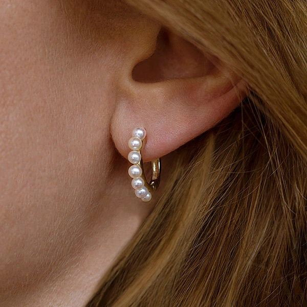 Hoop earrings