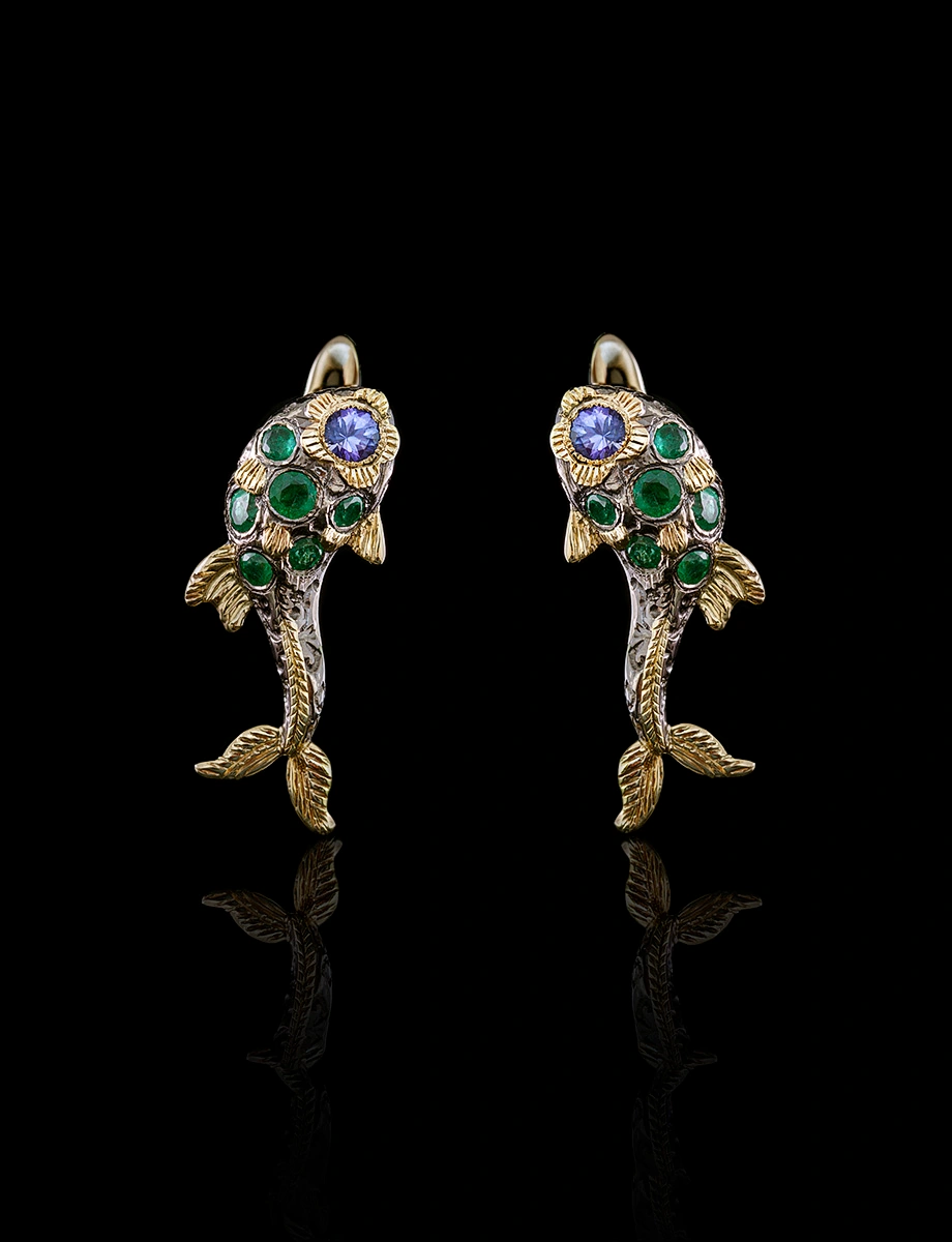 omalgami-earrings FISH OF WISH